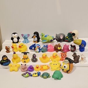 Rubber Ducky Mixed Bath Toy Set